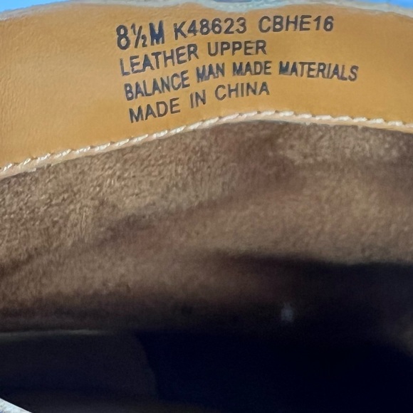 KORK EASE Brown Distressed Block Heel Boot with buckle & Side Zip Almond toe - Picture 6 of 10